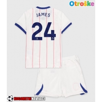 Otroške Nogometnih dresov Chelsea Reece James #24 Tretji 2026-27 Kratki rokavi (+ hlače)
